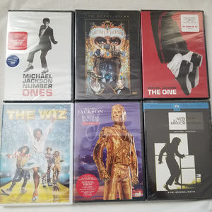 Michael Jackons DVD's Brand New Seal never open